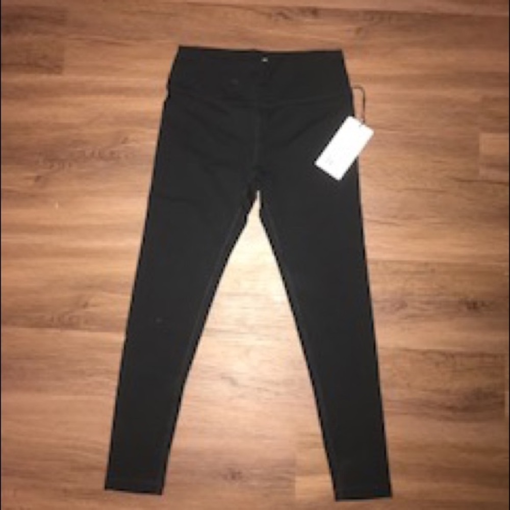 90 degree black leggings